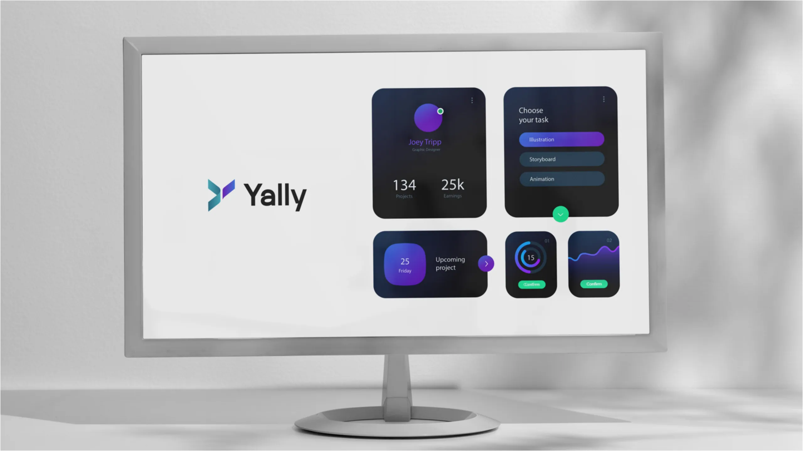 Yally brand identity 6